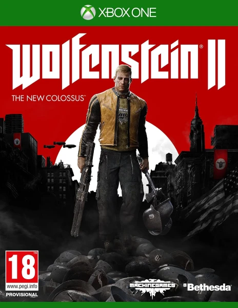 Wolfenstein II: The New Collossus Xbox One cover