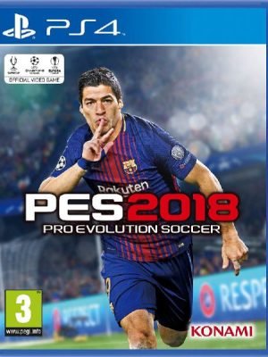 Pro Evolution Soccer 2018 PS4 cover