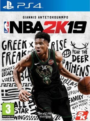 NBA 2K19 Playstation 4 cover