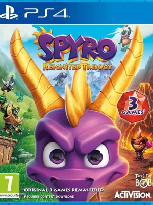 Spyro Reignited Trilogy PS4 cover