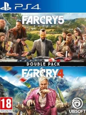 Far Cry 4 + 5 Playstation 4 cover