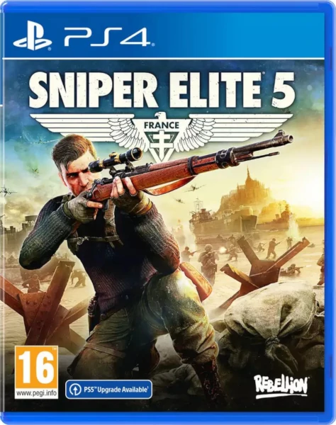 Sniper Elite 5 PS4 cover