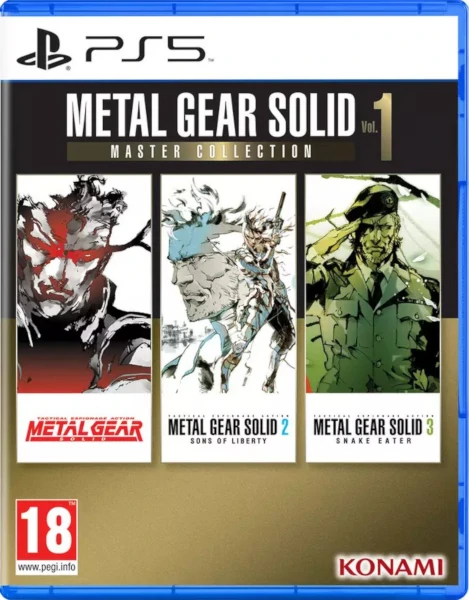 Metal Gear Solid Master Collection Volume 1 PS5 cover