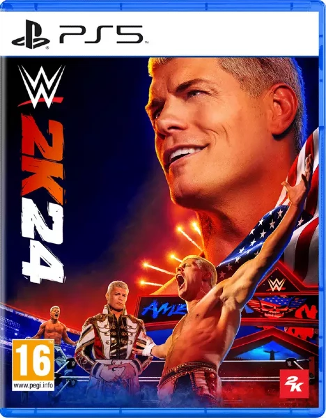 WWE 2K24 PS5 cover