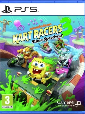 Nickelodeon Kart Racers 3 PS5 cover