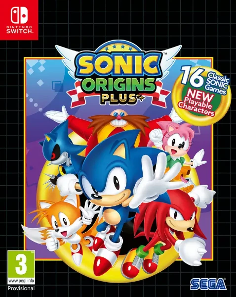 Sonic Origins Plus Nintendo Switch cover