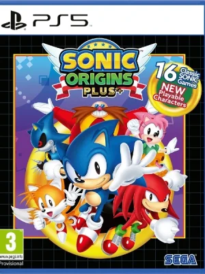Sonic Origins Plus PS5 cover
