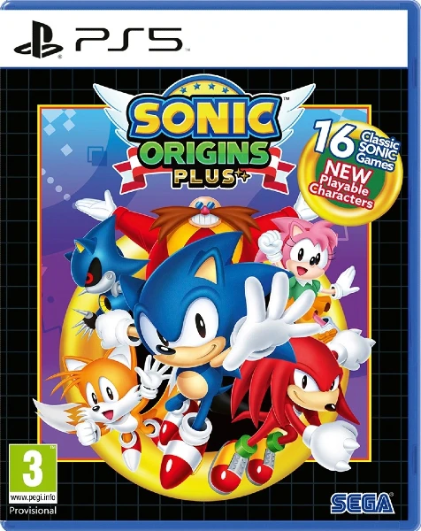 Sonic Origins Plus PS5 cover