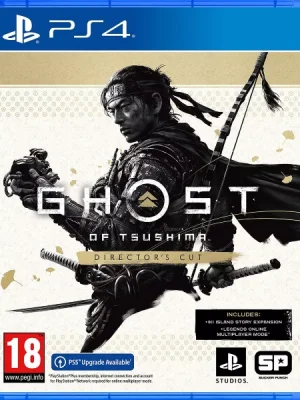 Ghost of Tsushima Director's Cut PS4 Cover