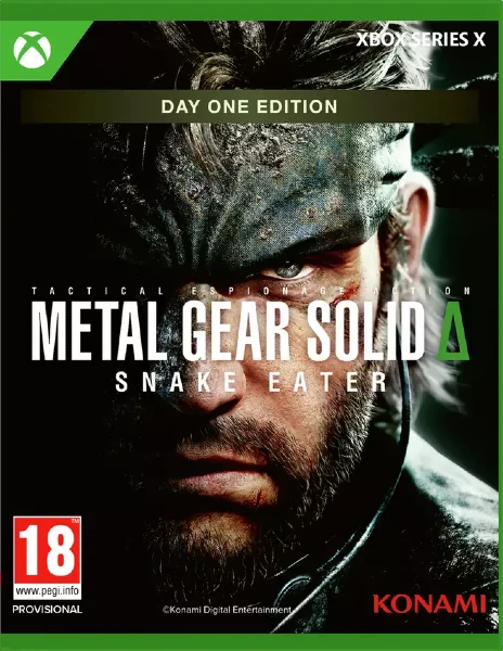Metal Gear Solid Delta Snake Eater Xbox Series X Cover