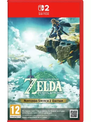 The Legend of Zelda Tears of the Kingdom Nintendo Switch 2 Cover