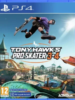Tony Hawk's Pro Skater 3 + 4 PS4 cover