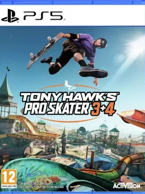 Tony Hawk's Pro Skater 3 + 4 PS5 cover