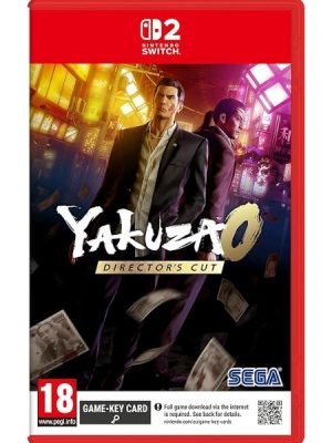 Yakuza 0 Director's Cut Nintendo Switch 2 Cover