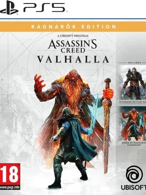 Assassin's Creed Valhalla Ragnarok Edition PS5 Cover