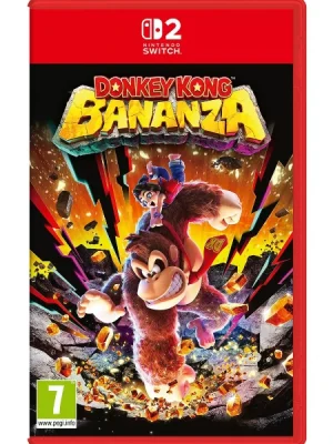 Donkey Kong Bananza Nintendo Switch Cover
