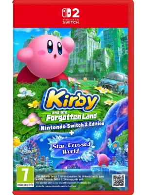Kirby and the forgotten land Nintendo Switch 2 Cover