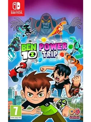 Ben 10 Power Trip Nintendo Switch Cover