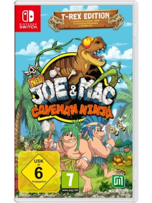 Joe & Mac Nintendo Switch cover