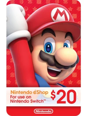 Nintendo Gift Card 20