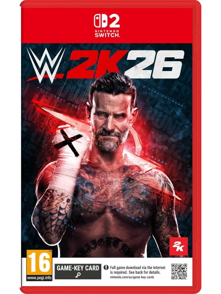 WWE 2k26 Nintendo Switch 2 Cover