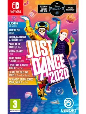 Just Dance 2020 Nintendo Switch Cover
