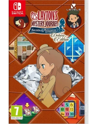 Laytons Mystery Journey Nintendo Switch Cover
