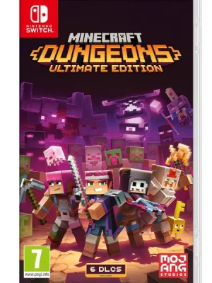 Minecraft Dungeons Nintendo Switch Cover