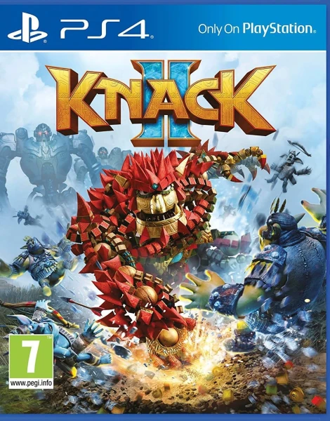 Knack II PS4 Cover