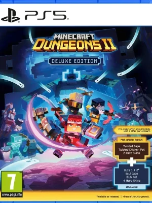 Minecraft Dungeons II PS5 cover