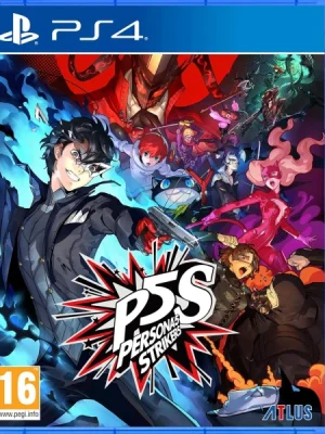 Persona 5 Strikers PS4 Cover