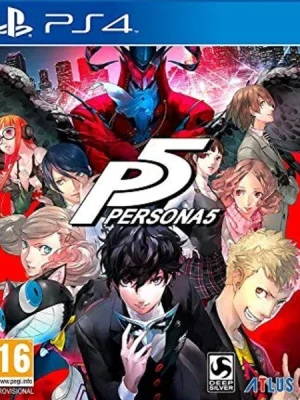 Persona 5 PS4 Cover