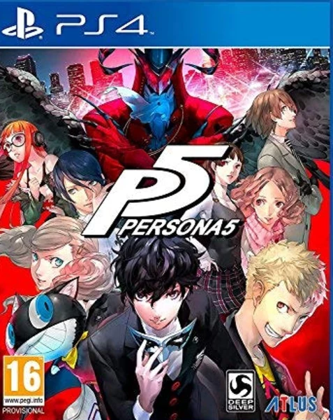 Persona 5 PS4 Cover