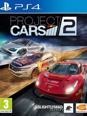 Project CARS 2 PS4 Cover