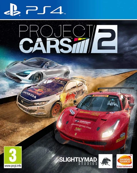Project CARS 2 PS4 Cover