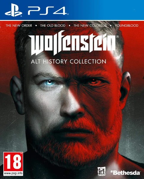 Wolfenstein Alt History Collection PS4 Cover