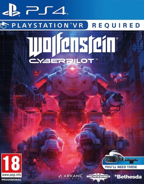 Wolfenstein Cyberpilot PS4 Cover