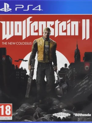 Wolfenstein II The New Colossus PS4 Cover