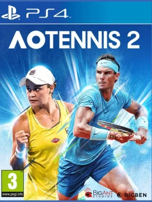 AO Tennis 2 PS4 cover