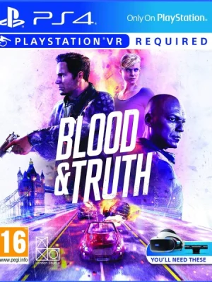 Blood & Truth PS4 cover