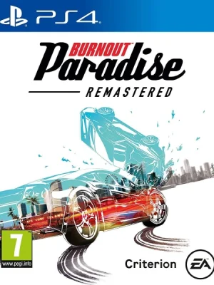 Burnout Paradise Remastered PS4 Cover