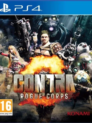 Contra Rogue Corps PS4 cover
