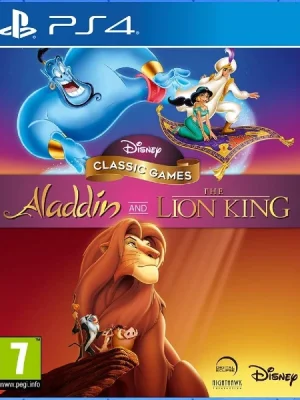 Disney Classic Games Aladdin and the Lion King PS4 cover