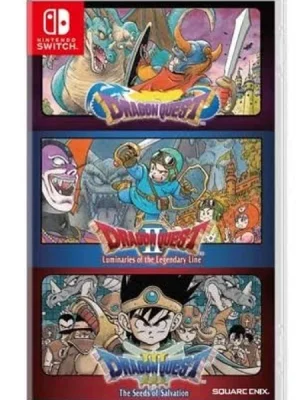 Dragon Quest 1 2 3 Collection Nintendo Switch cover