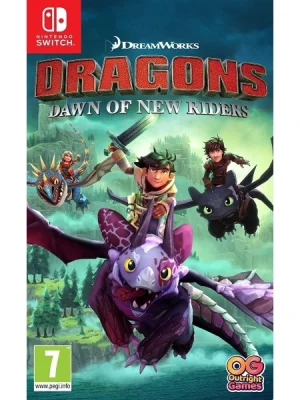 DreamWorks Dragons Dawn of New Riders Nintendo Switch Cover