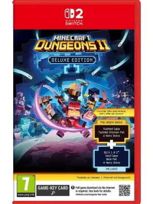 Minecraft Dungeons II Nintendo Switch 2 cover