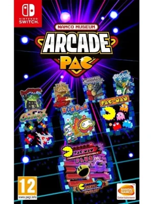 Namco Museum Arcade Pac Nintendo Switch Cover