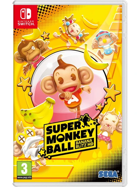 Super Monkey Ball Banana Blitz Hd Nintendo Switch cover