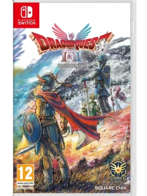 Dragon Quest I & II HD 2D Remake Nintendo Switch 2 cover