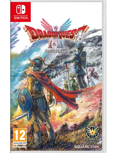 Dragon Quest I & II HD 2D Remake Nintendo Switch 2 cover